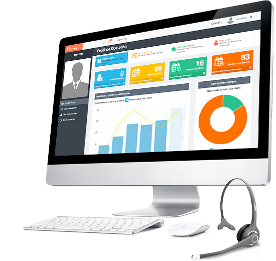 cente d'appelles de prospection immobilière